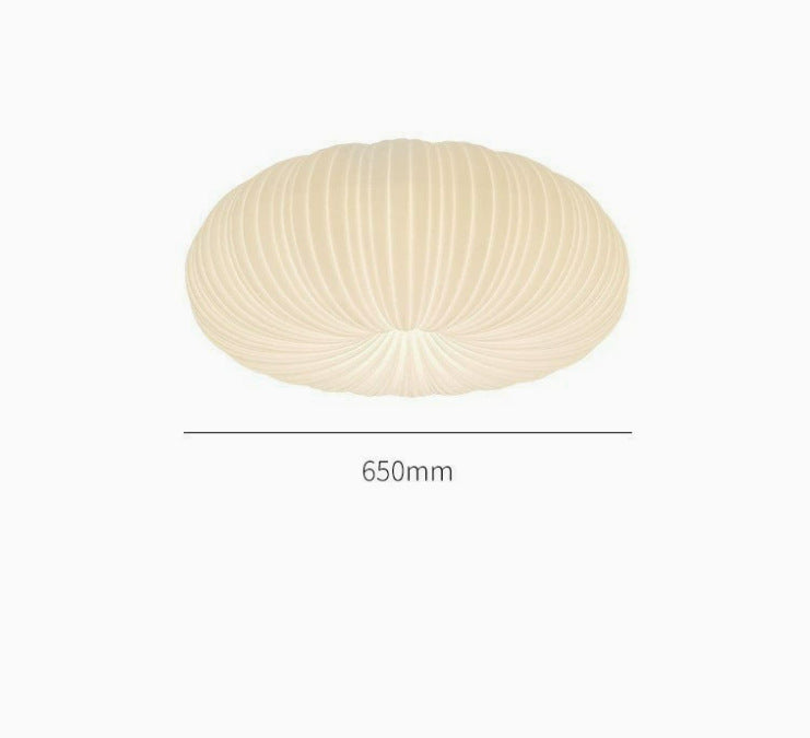 Sculptural Pumpkin LED Ceiling Light