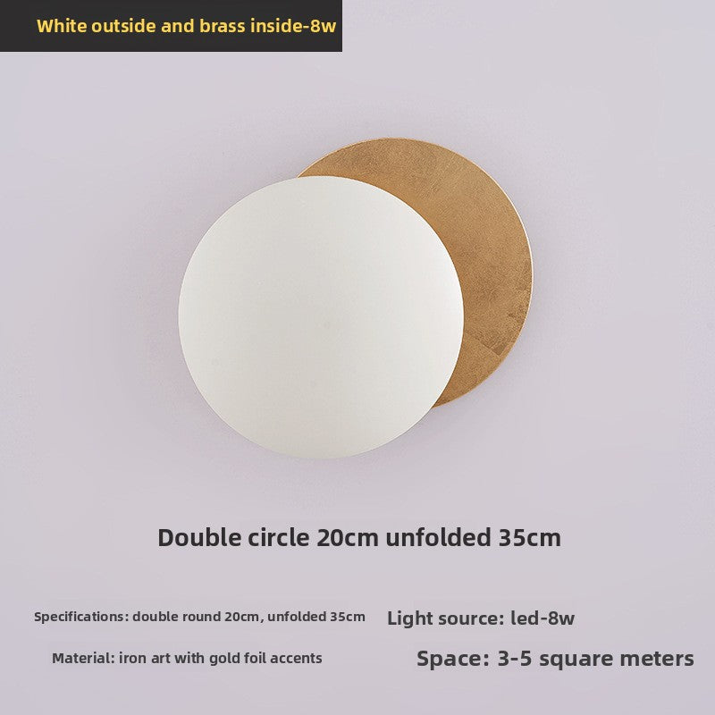 Sculptural Lunar Eclipse Wall Light
