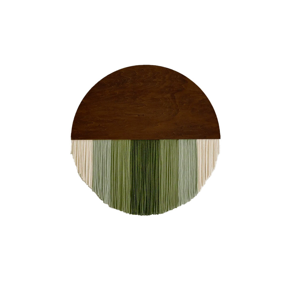 Handcrafted Woven Round Wall Tapestry
