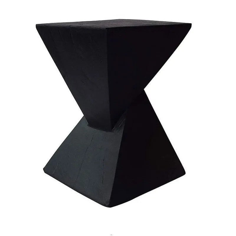 Sculptural Magnesium Oxide Bedside Table