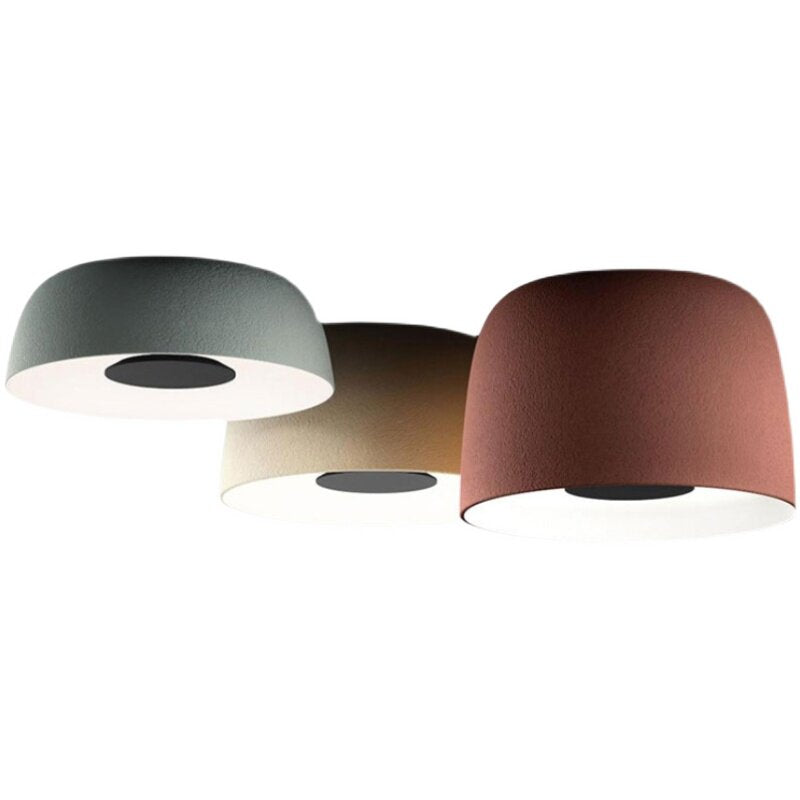 Dimmable Macaron Drum Ceiling Light