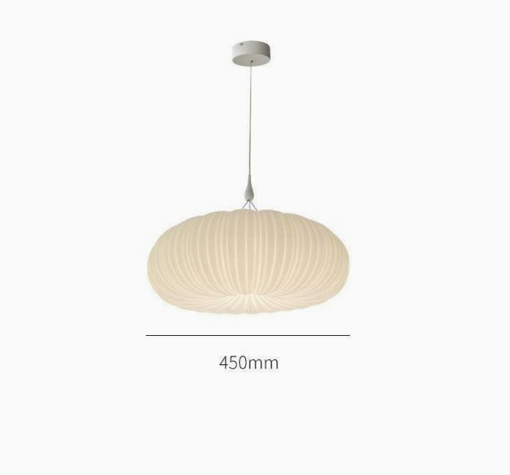Sculptural Pumpkin LED Ceiling Light