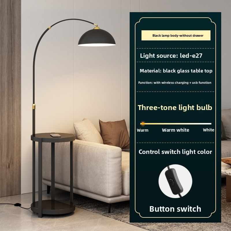 Dimmable Wireless Charging Floor Lamp