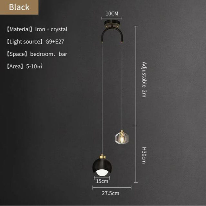 Luminous Crystal Chandelier