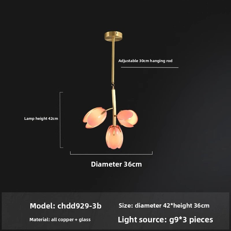 Elegant Tulip Chandelier