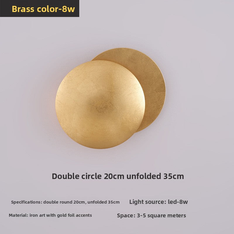 Sculptural Lunar Eclipse Wall Light