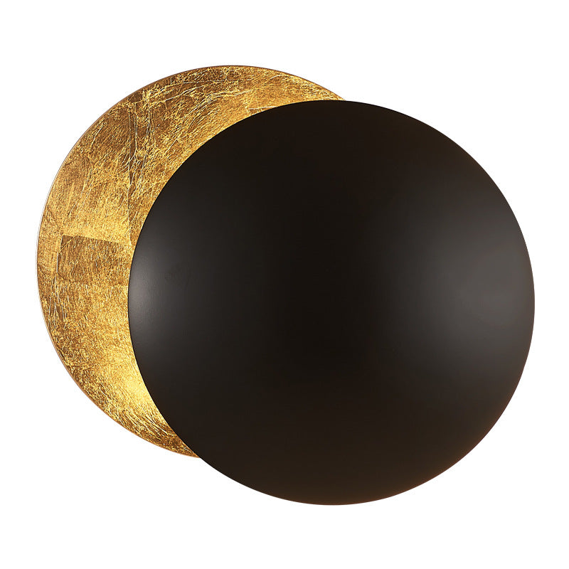 Sculptural Lunar Eclipse Wall Light