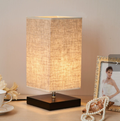 Pleated Linen Shade Table Lamp
