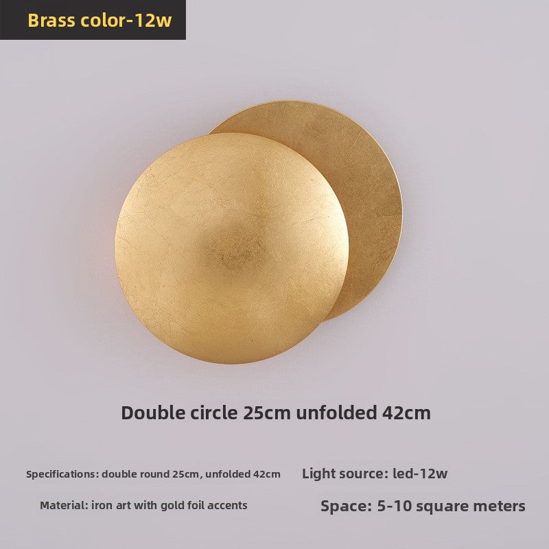Sculptural Lunar Eclipse Wall Light
