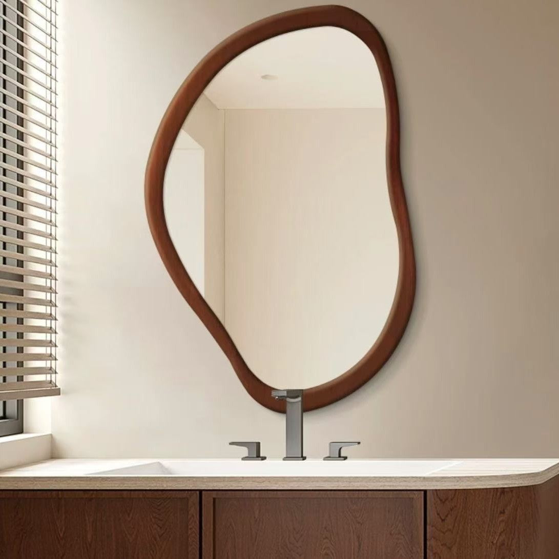 Elegant Vintage Round Wall Mirror