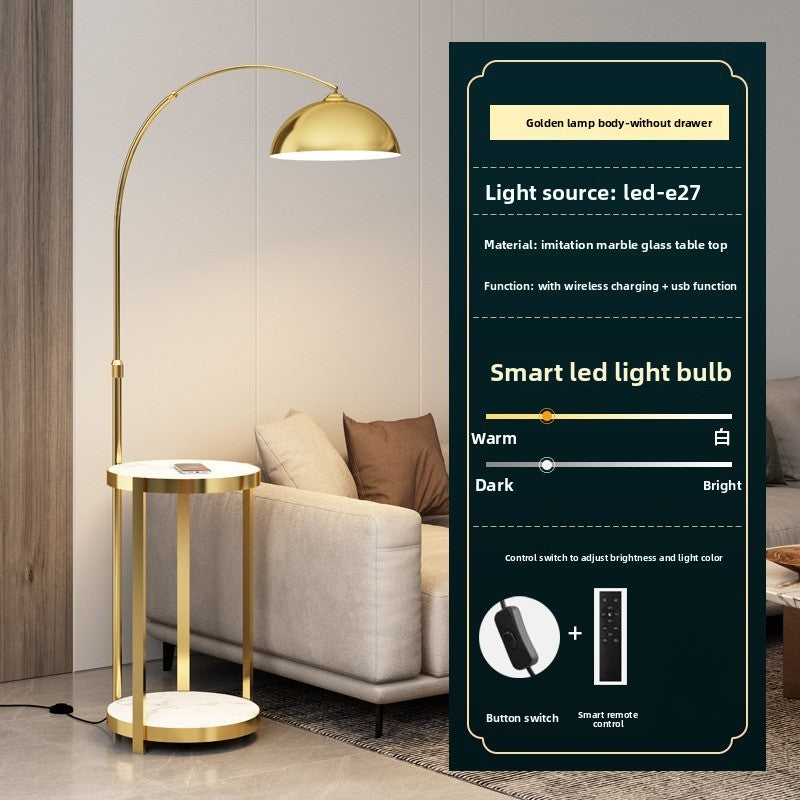 Dimmable Wireless Charging Floor Lamp
