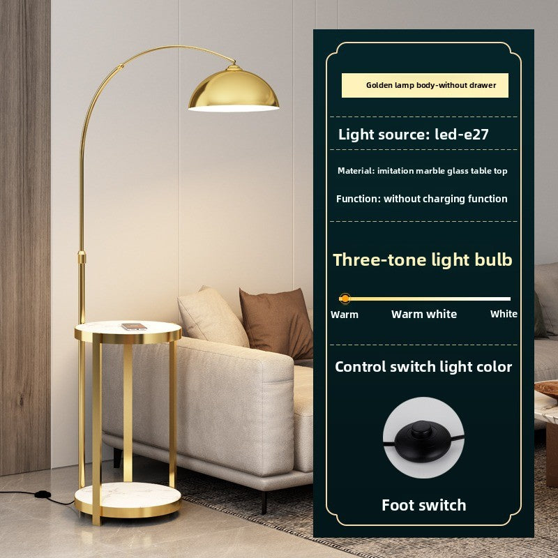 Dimmable Wireless Charging Floor Lamp
