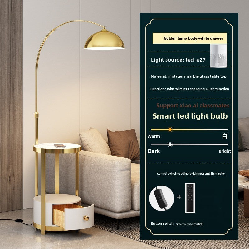 Dimmable Wireless Charging Floor Lamp