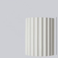 Sculpted Resin LED Wall Light