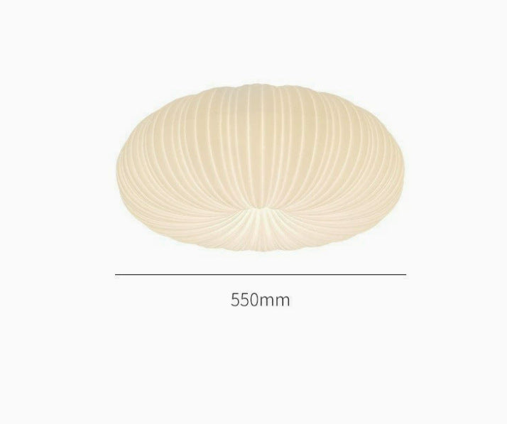 Sculptural Pumpkin LED Ceiling Light