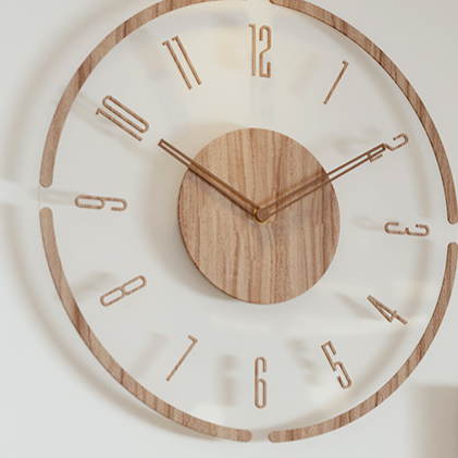 Silent Living Room Wall Clock