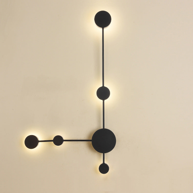 Tall Multi-Head Wall Light
