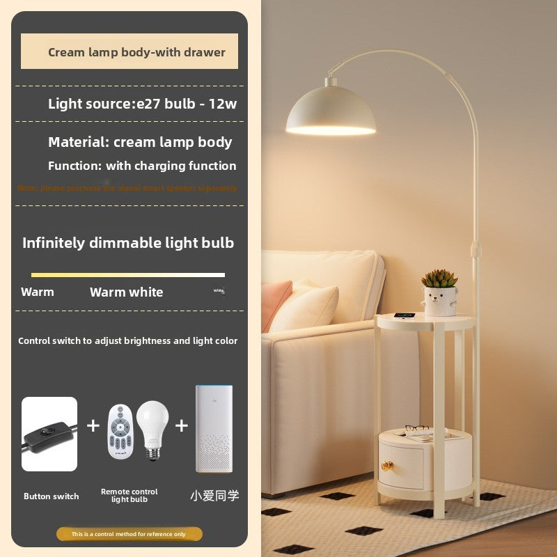 Dimmable Wireless Charging Floor Lamp