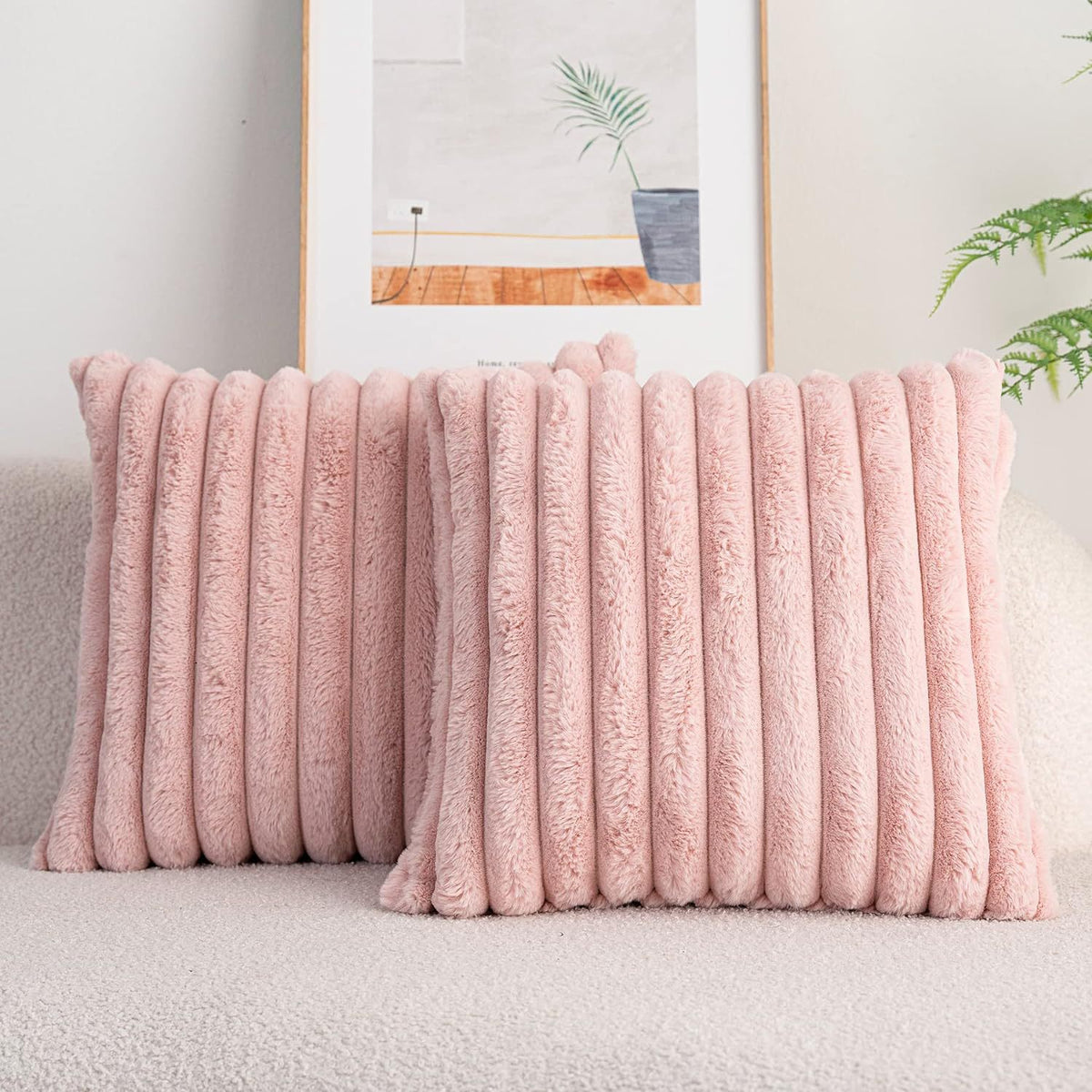 Soft Rectangular Cushion Cover