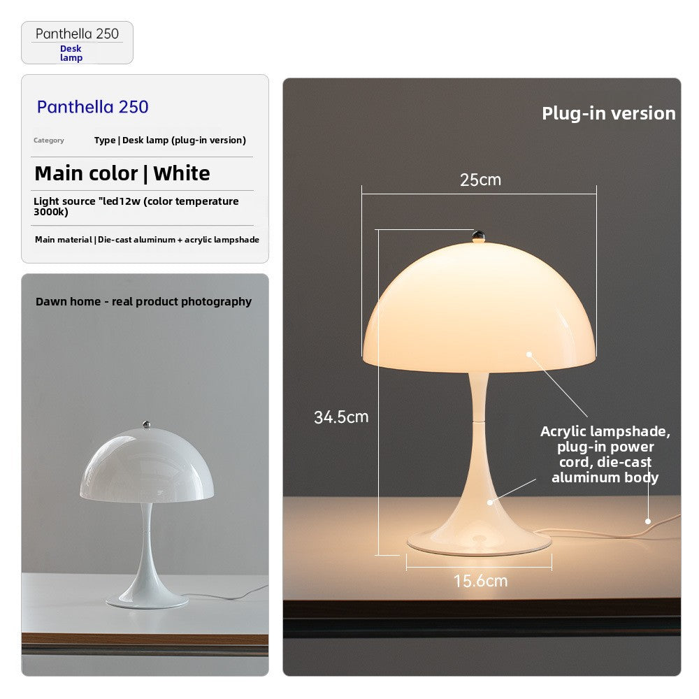 Sculptural Mushroom Table Lamp