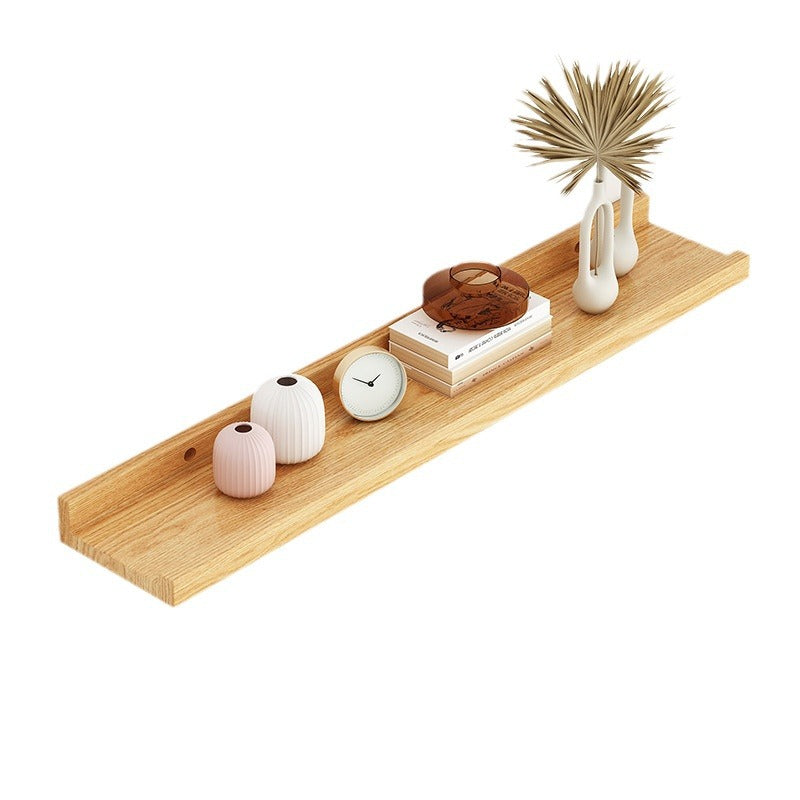 Slimline Solid Wood Wall Shelf