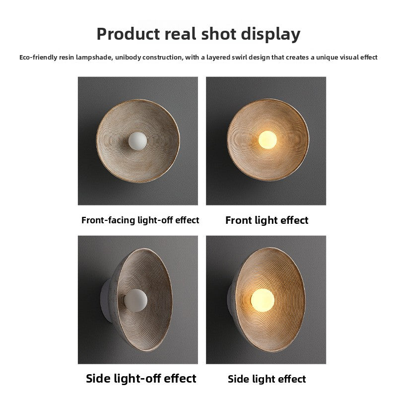 Dimmable Shell Wall Light