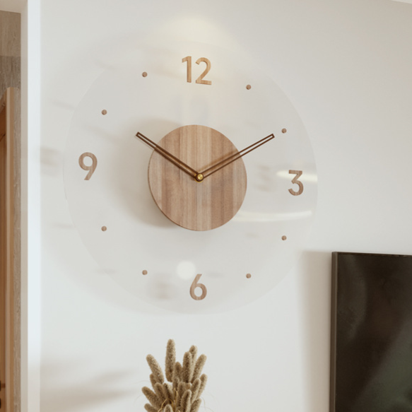 Silent Living Room Wall Clock
