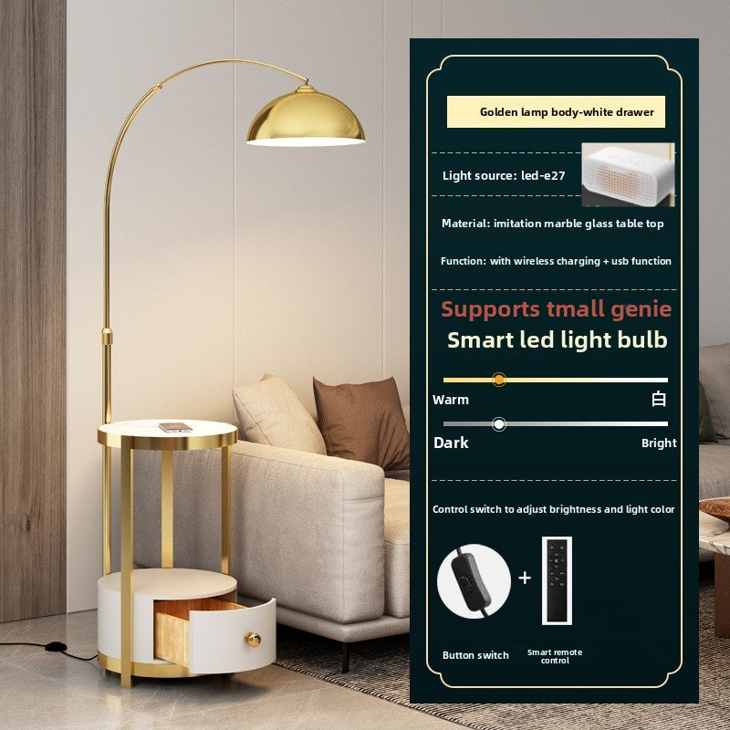 Dimmable Wireless Charging Floor Lamp