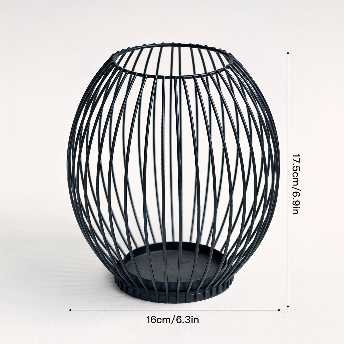 Sturdy Iron Candle Holder