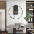 Large Metal Wall Clock