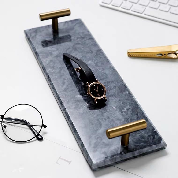 Natural Marble Serving Tray