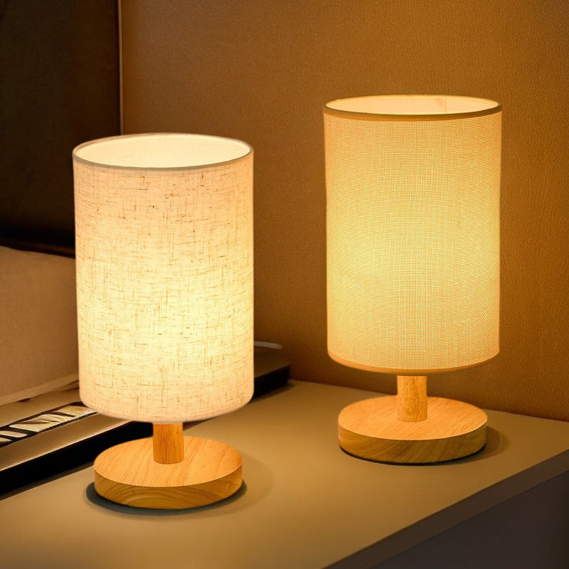Dimmable USB Bedside Table Lamp