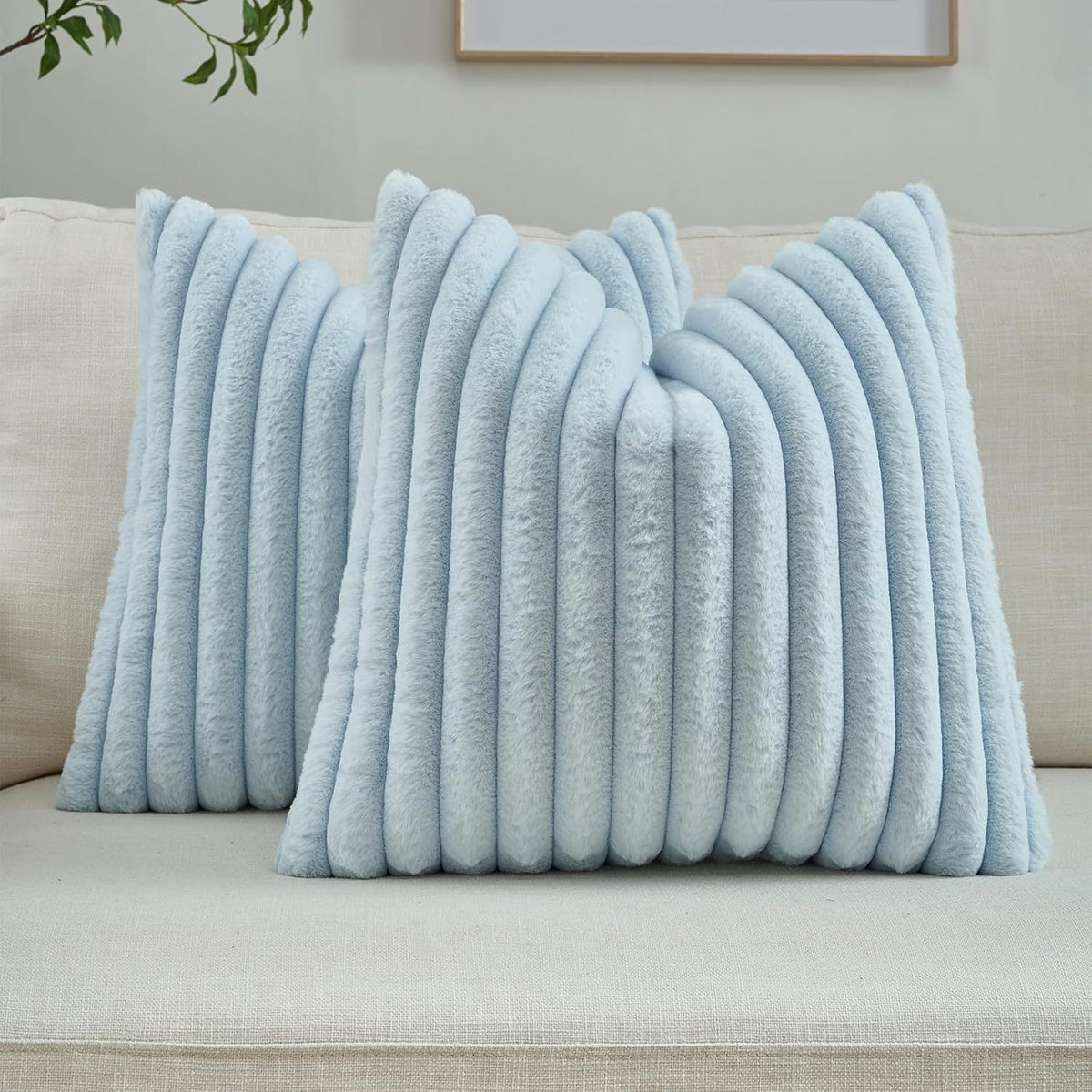 Soft Rectangular Cushion Cover