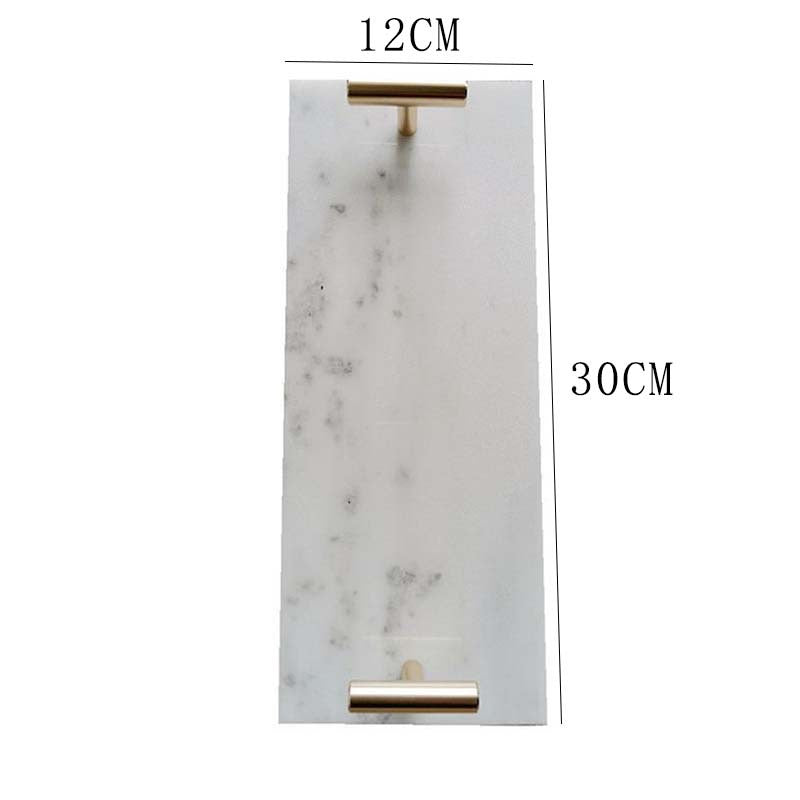 Natural Marble Serving Tray