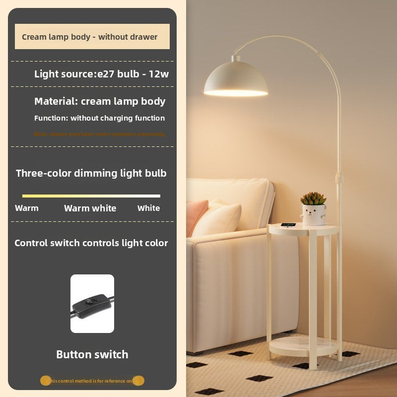 Dimmable Wireless Charging Floor Lamp