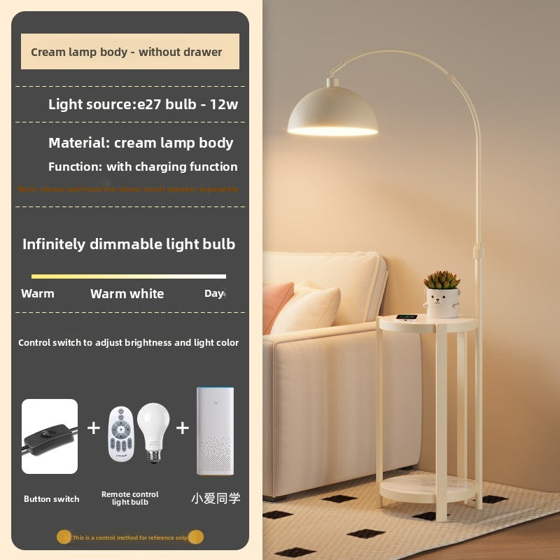Dimmable Wireless Charging Floor Lamp