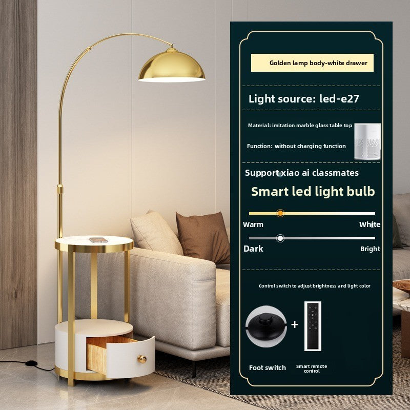 Dimmable Wireless Charging Floor Lamp