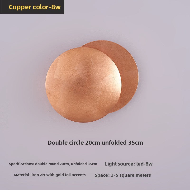 Sculptural Lunar Eclipse Wall Light