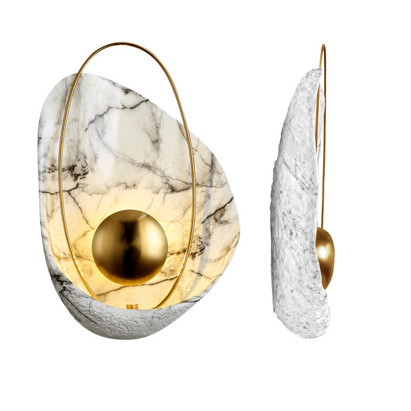 Dimmable Shell Wall Light