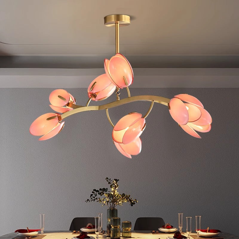 Elegant Tulip Chandelier