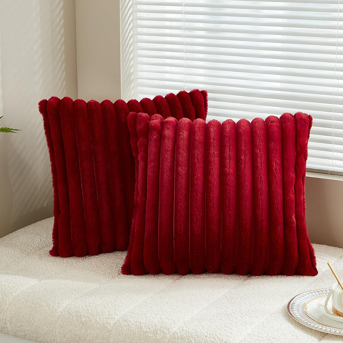 Soft Rectangular Cushion Cover