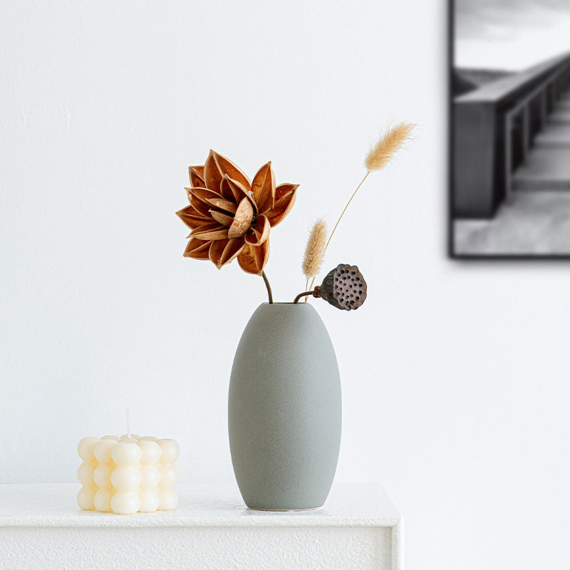 Handmade Morandi Ceramic Vase