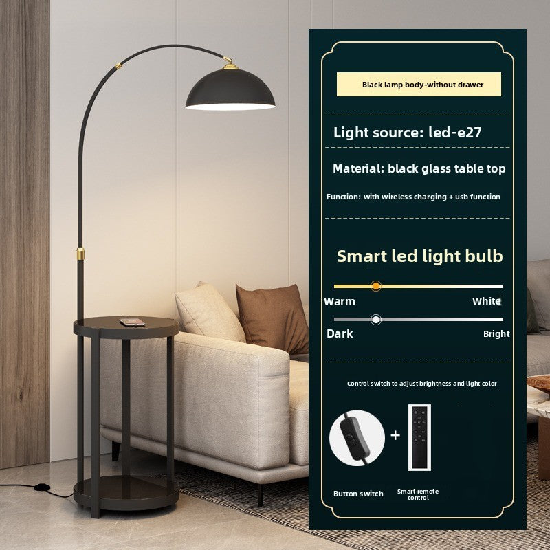 Dimmable Wireless Charging Floor Lamp