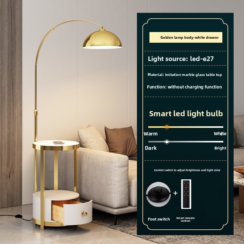 Dimmable Wireless Charging Floor Lamp