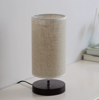 Pleated Linen Shade Table Lamp