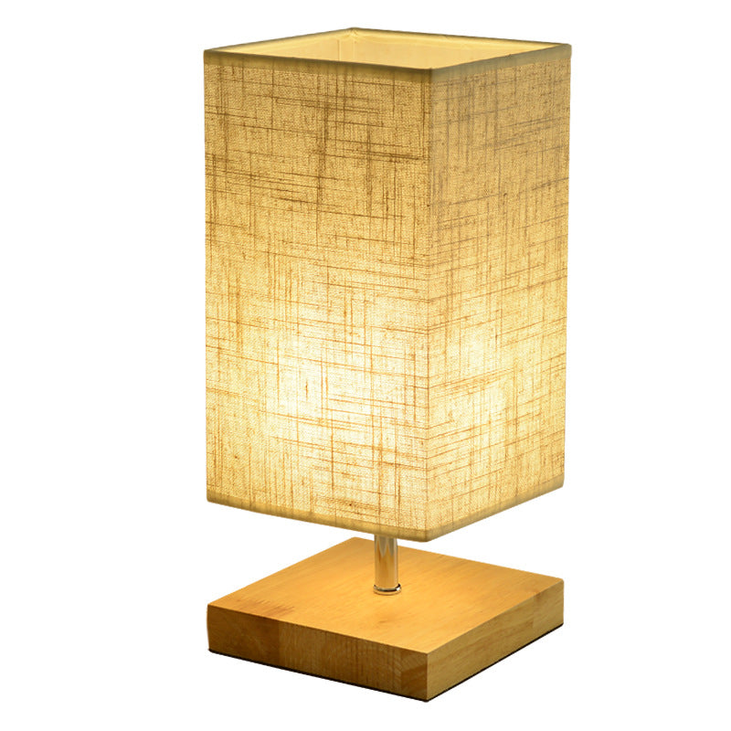 Pleated Linen Shade Table Lamp