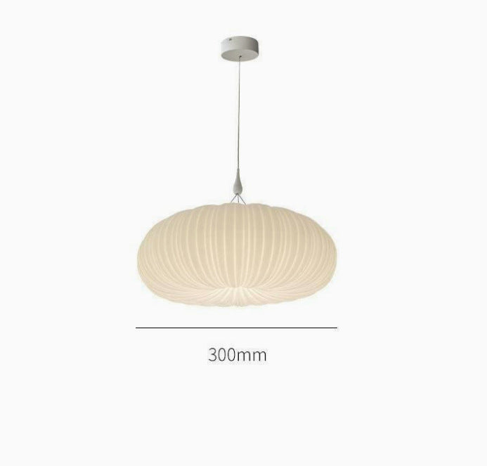Sculptural Pumpkin LED Ceiling Light