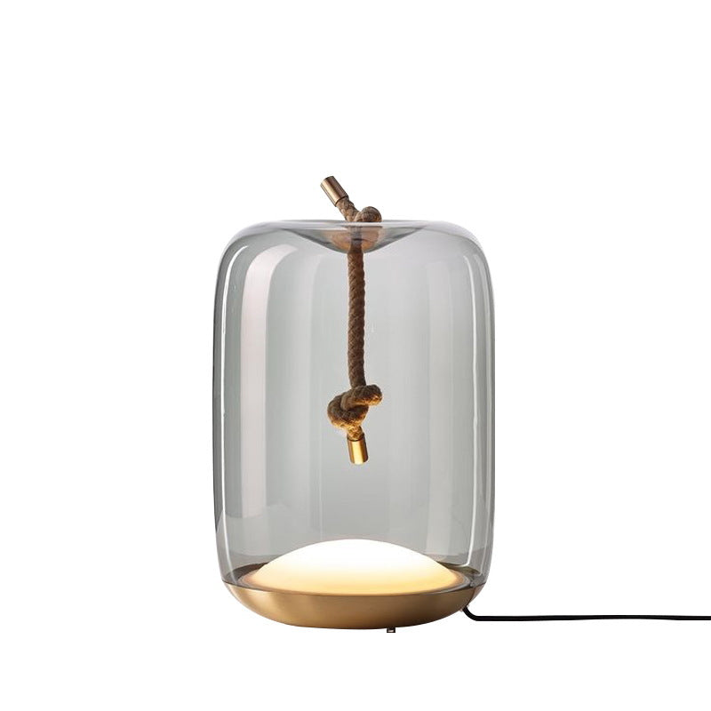 Woven Hemp Rope Table Lamp