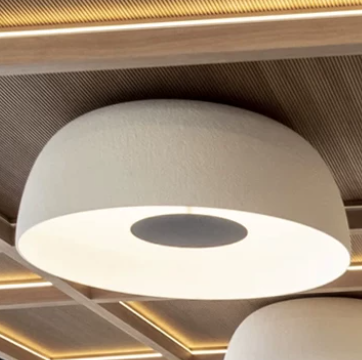 Dimmable Macaron Drum Ceiling Light