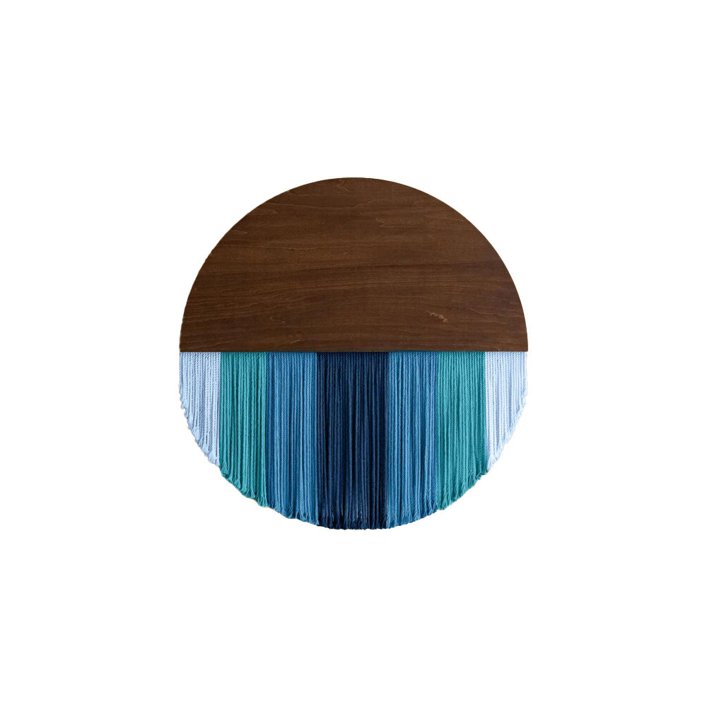 Handcrafted Woven Round Wall Tapestry